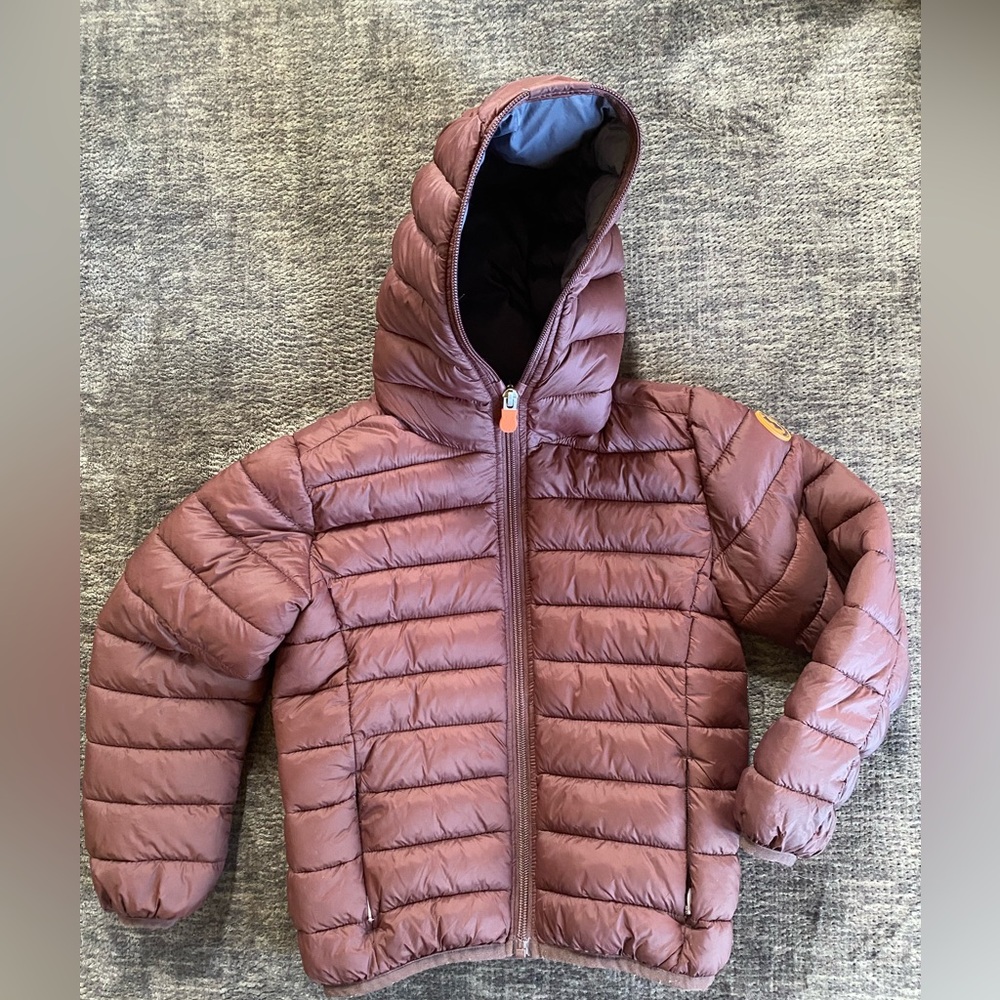 SAVE THE DUCK Kids Puffer Jacket - Brown